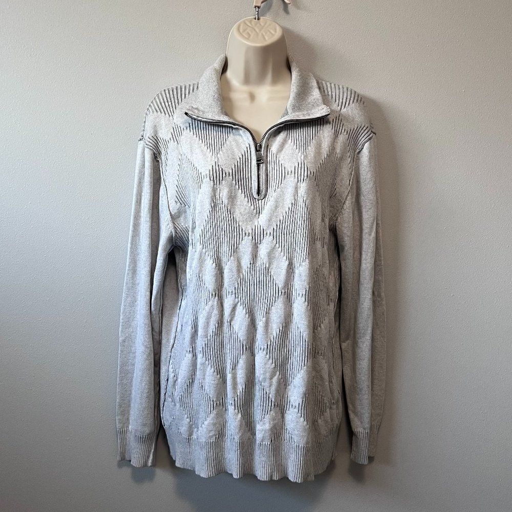 BKE lightweight Men’s 1/4 Zip Pullover Sweater Size XL